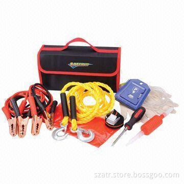 Car Emergency Kit with 1-piece Air Compressor